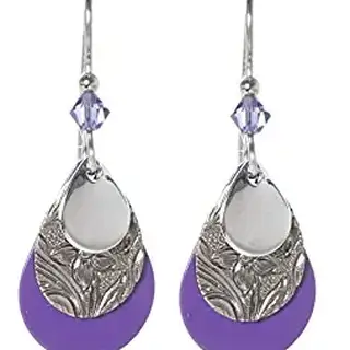 Triple Teardrops Dangle Earrings