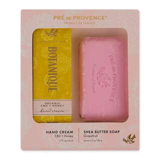 CBD Honey Hand Cream and Grapefruit Shea Butter Soap Combo