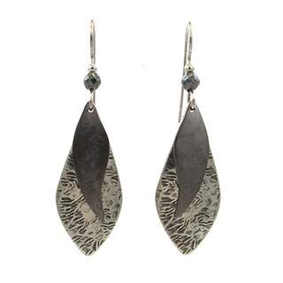 Layered Shapes Dangle Earrings