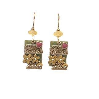 My Garden with Bead Dangle Earrings