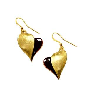 Asymmetrical Heart Earrings